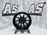 15” AS XXR - M7550  4x100 4x108 GLOSS BLACK